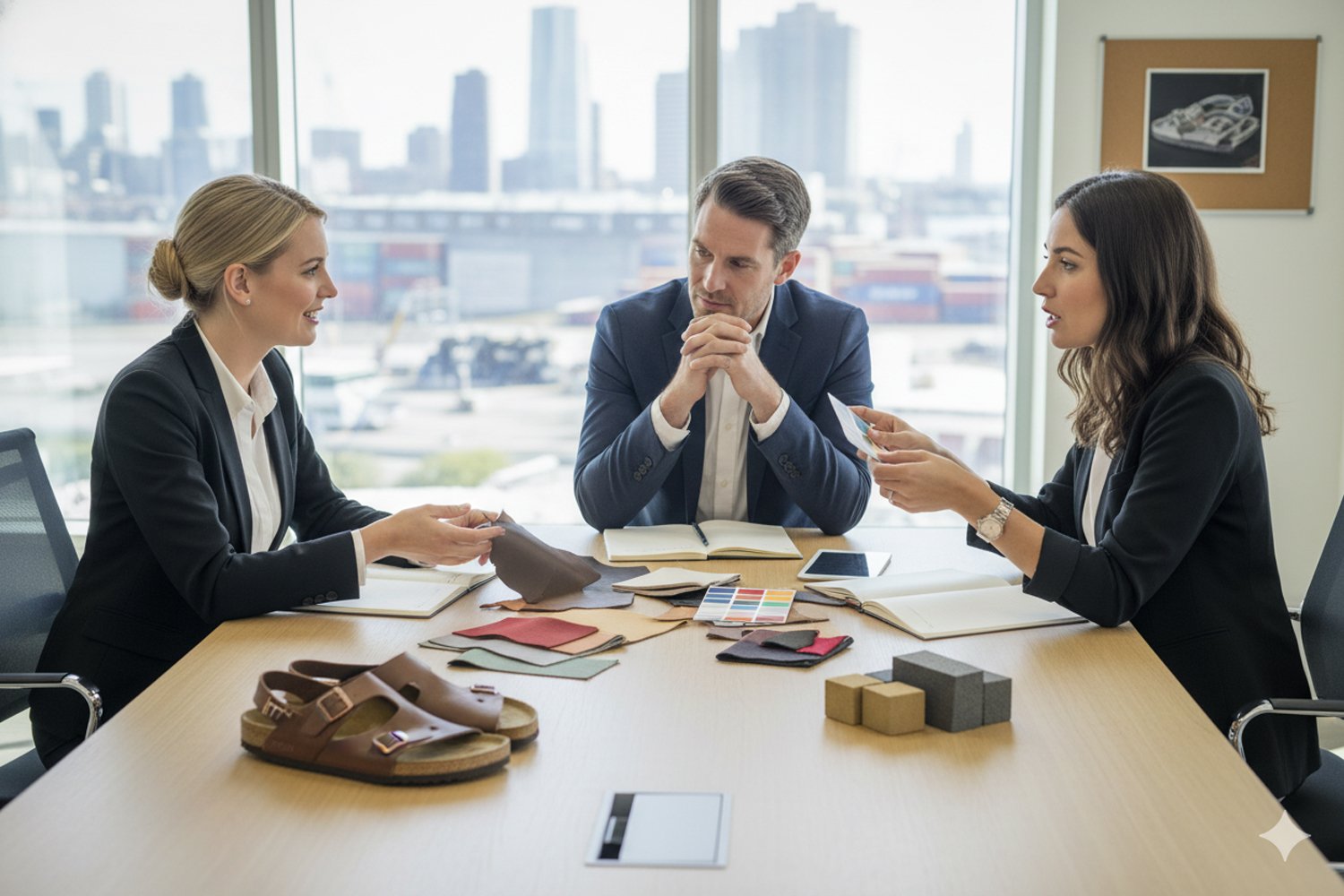 全新勃肯鞋设计与原型开发