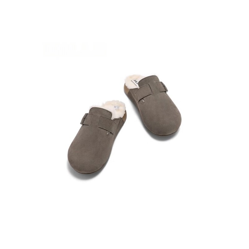 "Toast" Peninsula Mules - Ergonomic Soft-Cushion Leather Clogs (8NR01-mr) - Image 5