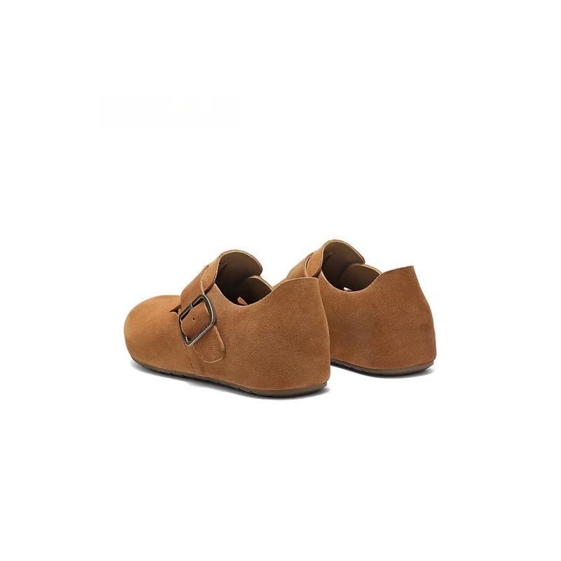 "Toast" Full-Cover Clogs - Elevated Platform Genuine Leather Mules (A2195) - Image 3