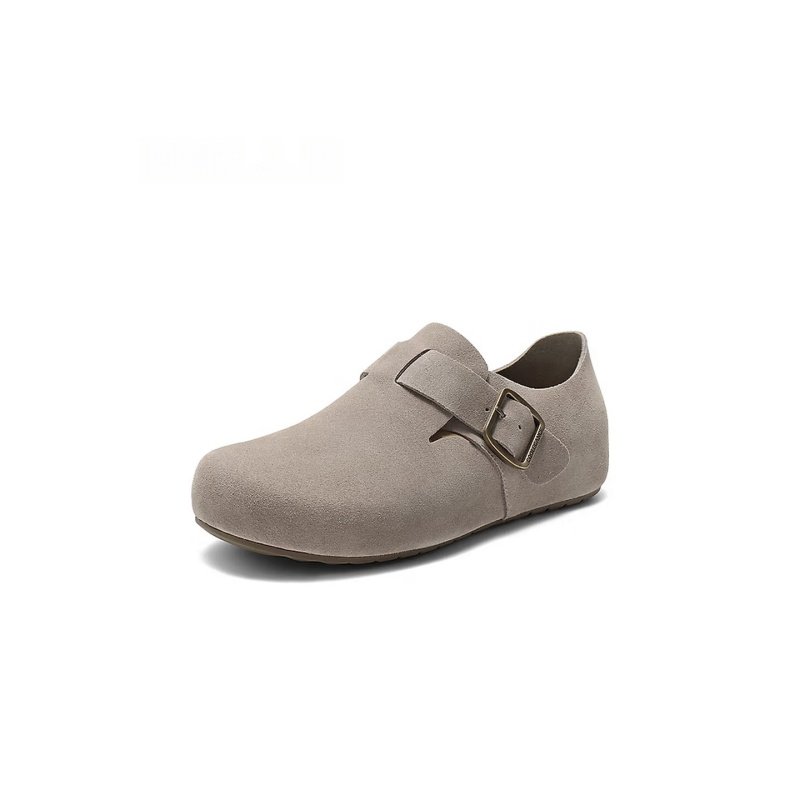 "Toast" Full-Cover Clogs - Elevated Platform Genuine Leather Mules (A2195) - Image 14