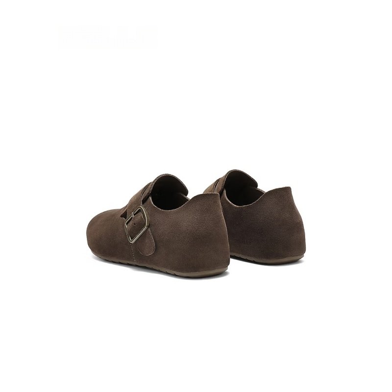 "Toast" Full-Cover Clogs - Elevated Platform Genuine Leather Mules (A2195-mr) - Image 3