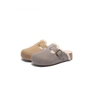 "Toast" Island Clogs - Premium Bouncy Sole Leather Mules (A2233-mr)