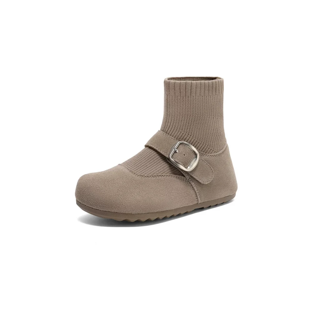 Kids’ Ribbed-Collar Boot Supplier — 84080 84080
