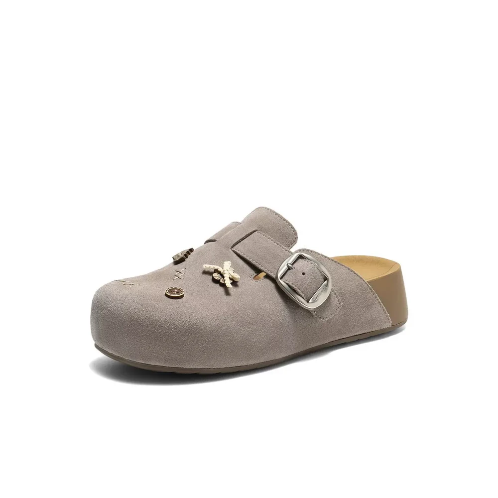 Embellished Mule Supplier — F6B1D F6B1D