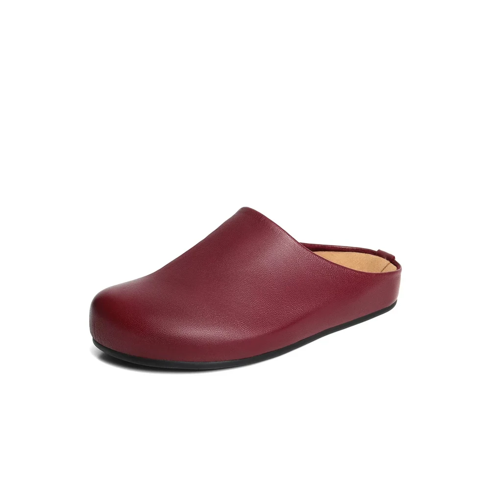 Wholesale Smooth-Look Plain Mules — G1F1D G1F1D