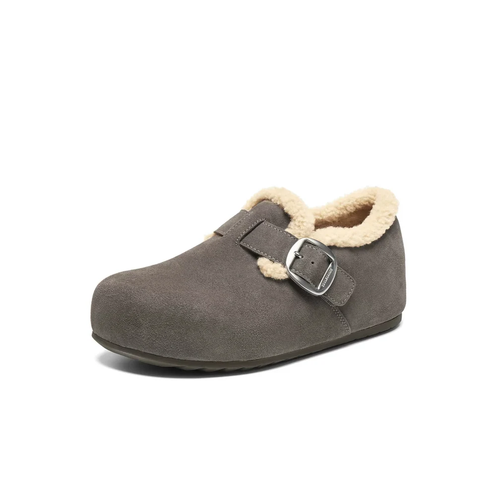 Plush Closed-Heel Shoe Supplier — E6V1D E6V1D
