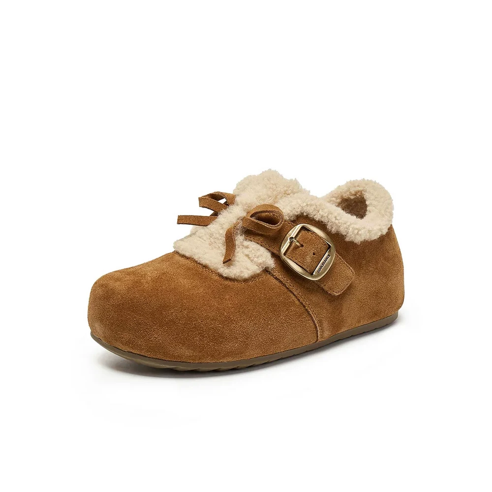 Custom Plush-Tongue Buckle Shoes — B2829 B2829