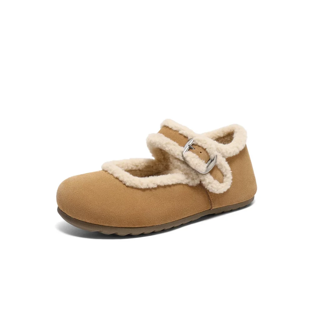 Custom Plush-Trim Mary Janes — B2290 B2290