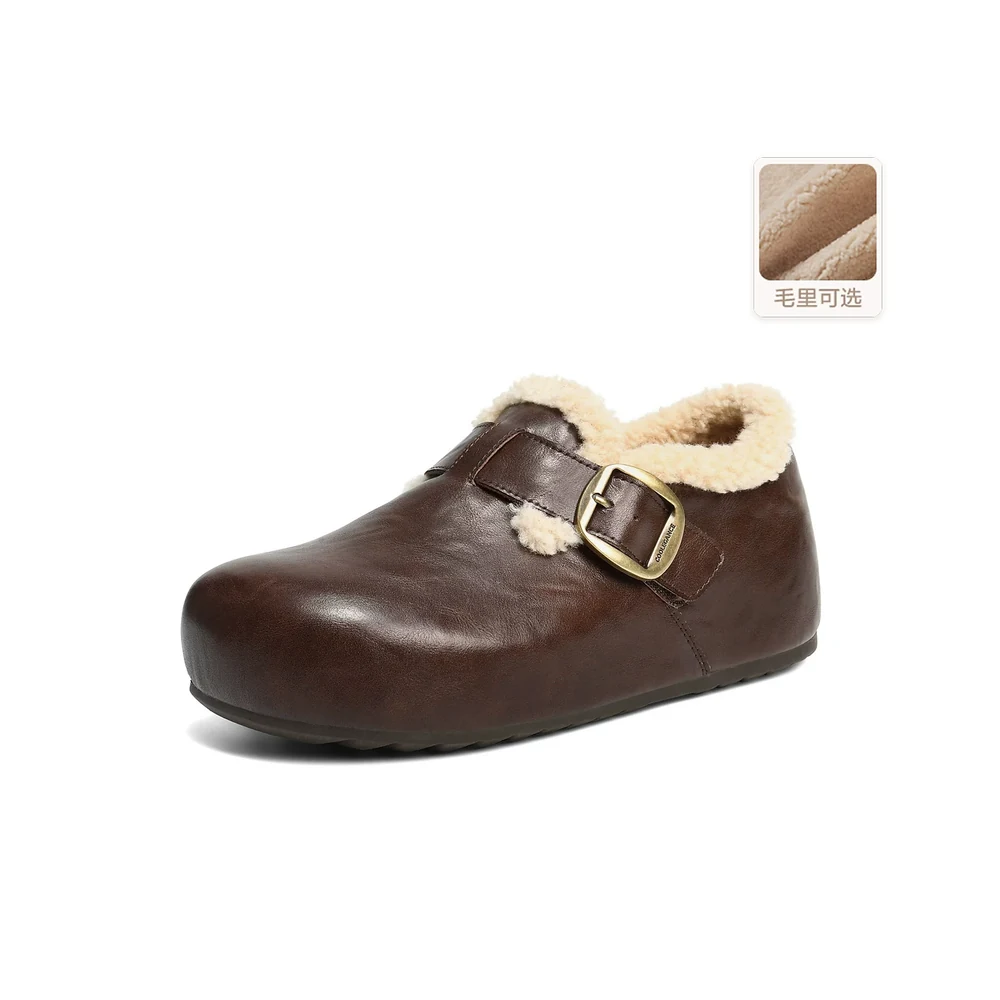 Rounded Buckle Shoe Supplier — E1H2D E1H2D
