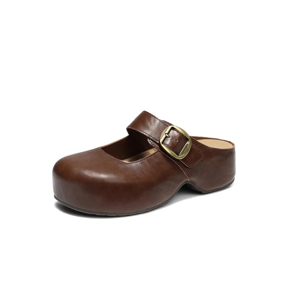 Custom Sculpted-Sole Mules — B3171 B3171