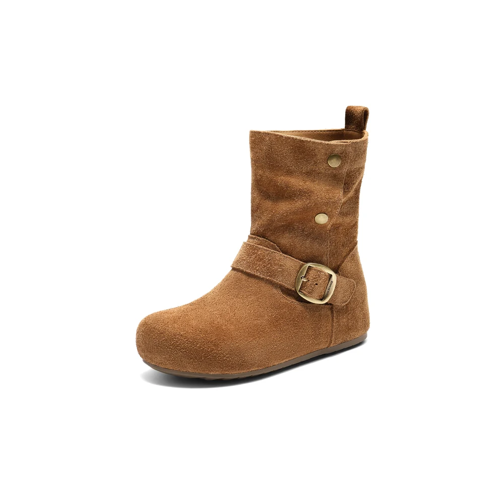 Custom Stud-Detail Boots — E7X1D E7X1D